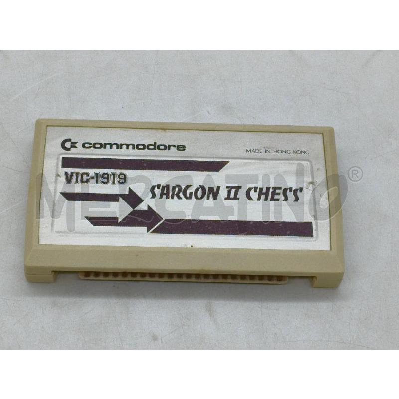 VIDEO GIOCO VIC 20 CARTRIDGE SARGON II CHESS | Mercatino dell'Usato Moncalieri bengasi 4