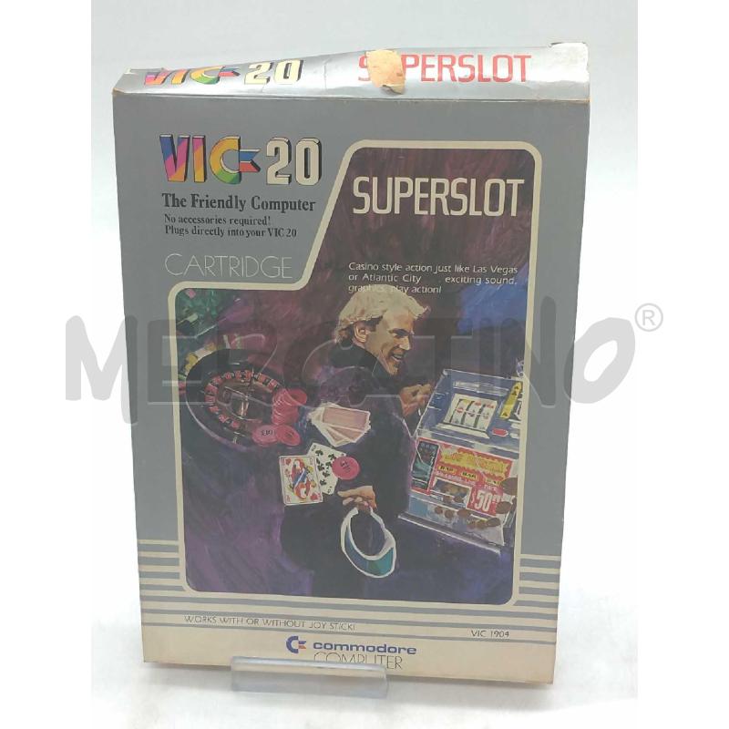 VIDEO GIOCO VIC 20 CARTRIDGE SUPERSLOT | Mercatino dell'Usato Moncalieri bengasi 1