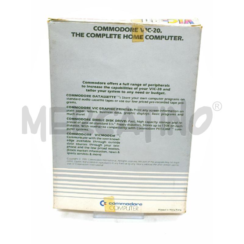 VIDEO GIOCO VIC 20 COSMIC CRUNCHER CARTRIDGE | Mercatino dell'Usato Moncalieri bengasi 2
