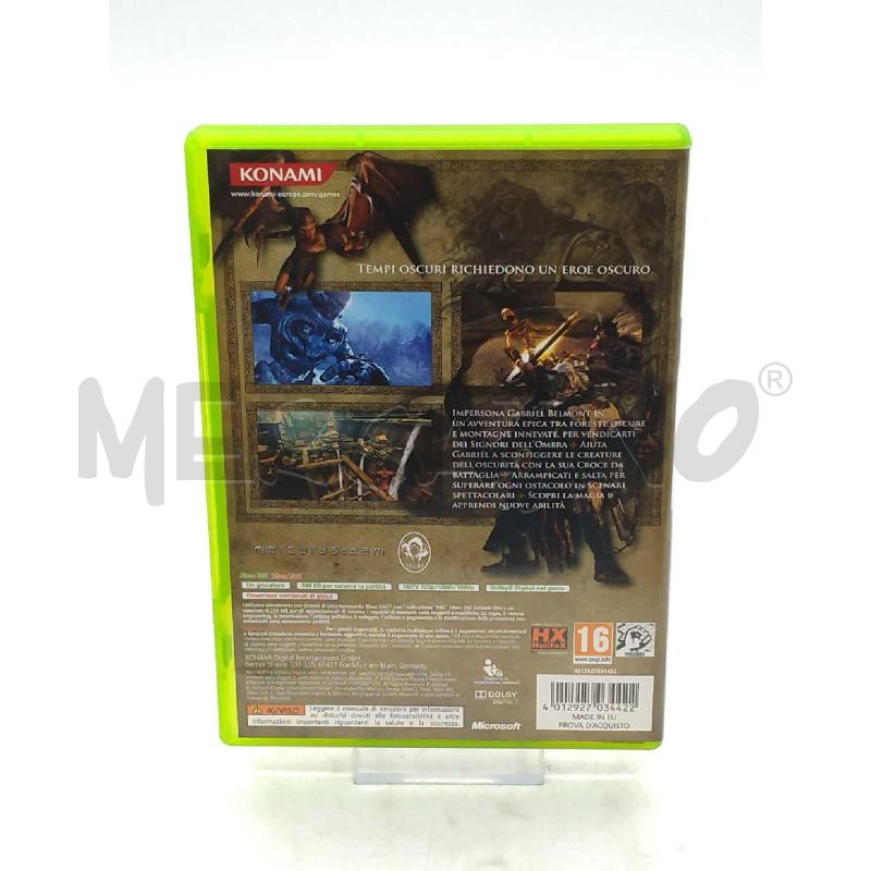 VIDEO GIOCO XBOX 360 CASTELVANIA LORDS OF SHADOW | Mercatino dell'Usato Moncalieri bengasi 2
