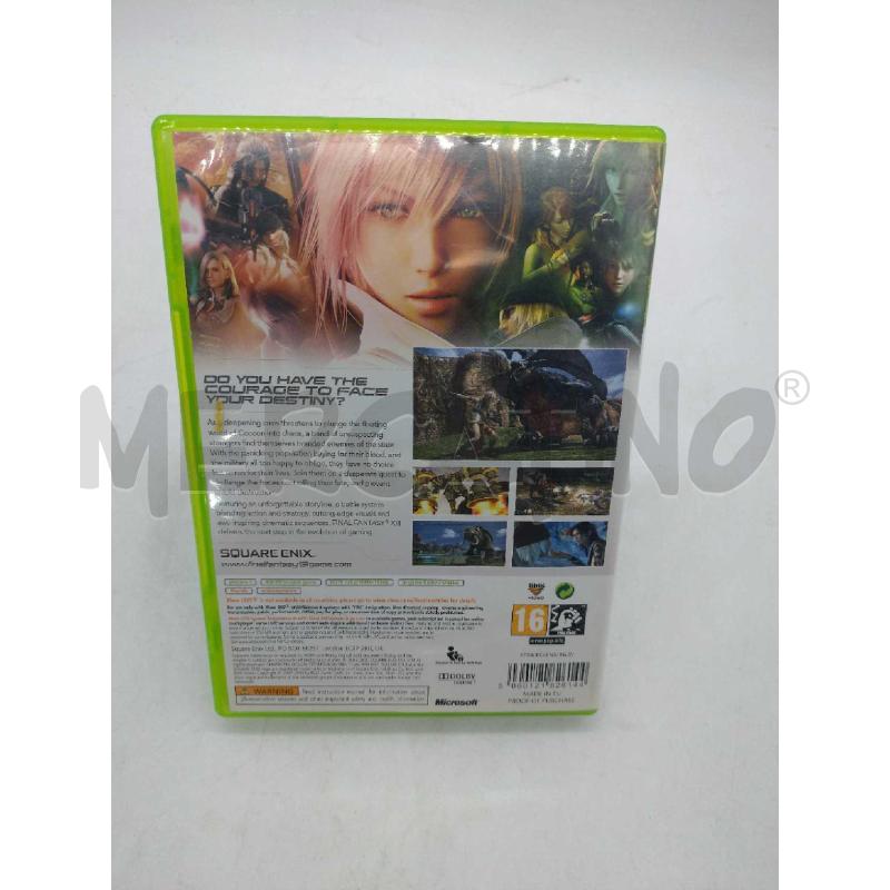 VIDEO GIOCO XBOX 360 FINAL FANTASY XIII | Mercatino dell'Usato Moncalieri bengasi 2