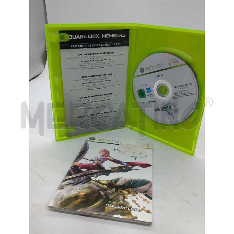 VIDEO GIOCO XBOX 360 FINAL FANTASY XIII | Mercatino dell'Usato Moncalieri bengasi 3