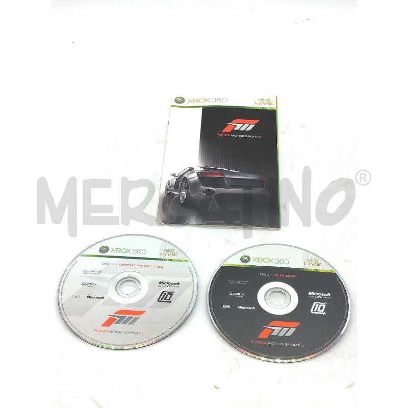 VIDEO GIOCO XBOX 360 FORZA MOTORSPORT 3  | Mercatino dell'Usato Moncalieri bengasi 4