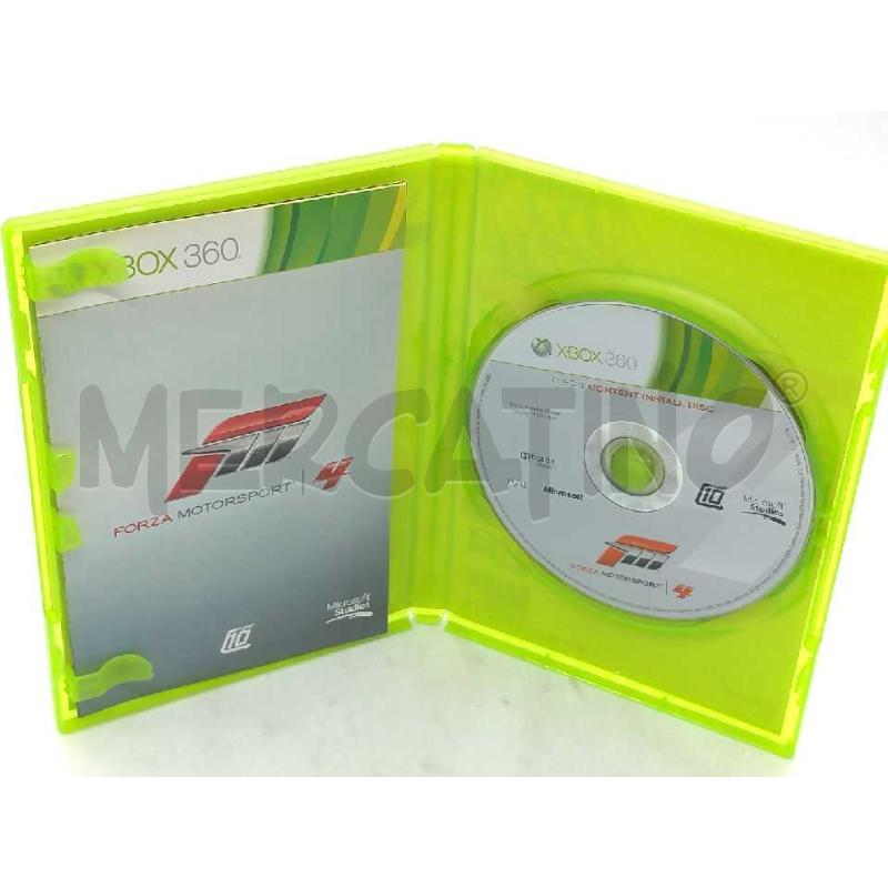 VIDEO GIOCO XBOX 360 FORZA MOTOR SPORT 4 | Mercatino dell'Usato Moncalieri bengasi 3