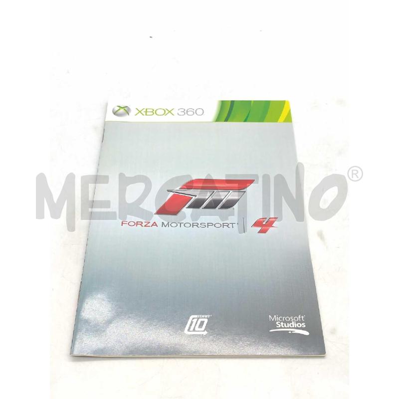 VIDEO GIOCO XBOX 360 FORZA MOTOR SPORT 4 | Mercatino dell'Usato Moncalieri bengasi 4