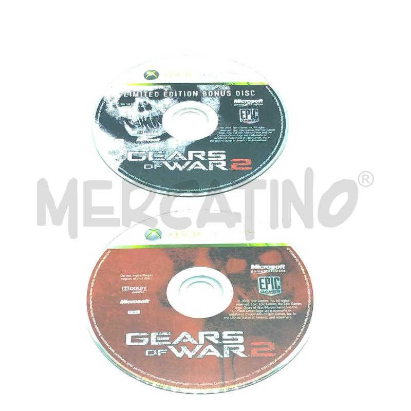 VIDEO GIOCO XBOX 360 GEARS OF WAR 2 EDIZIONE LIMITATA | Mercatino dell'Usato Moncalieri bengasi 5