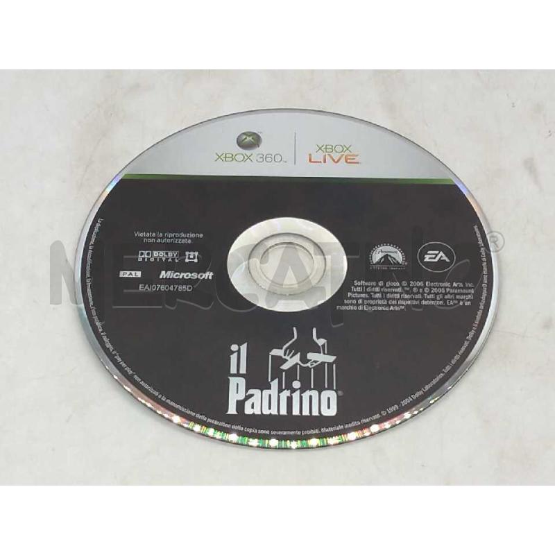 VIDEO GIOCO XBOX 360 IL PADRINO | Mercatino dell'Usato Moncalieri bengasi 5