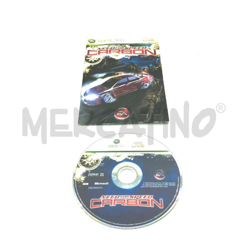 VIDEO GIOCO XBOX 360 NEED FOR SPEED CARBON | Mercatino dell'Usato Moncalieri bengasi 4