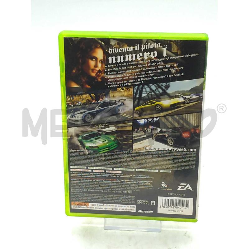 VIDEO GIOCO XBOX 360 NEED FOR SPEED MOSTWANTED | Mercatino dell'Usato Moncalieri bengasi 2