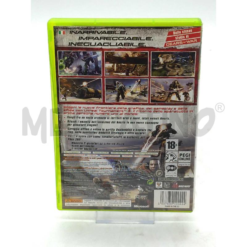 VIDEO GIOCO XBOX 360 TOURNMENT UNREAL U | Mercatino dell'Usato Moncalieri bengasi 2
