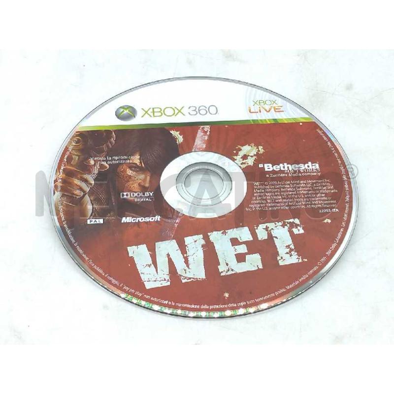 VIDEO GIOCO XBOX 360 WET | Mercatino dell'Usato Moncalieri bengasi 5