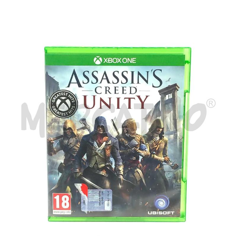 VIDEO GIOCO XBOX ONE ASSASSIN'S CREED UNITY | Mercatino dell'Usato Moncalieri bengasi 1