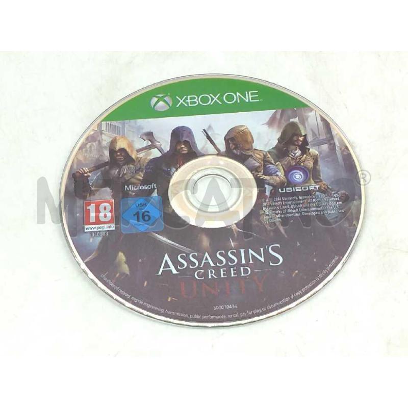 VIDEO GIOCO XBOX ONE ASSASSIN'S CREED UNITY | Mercatino dell'Usato Moncalieri bengasi 4
