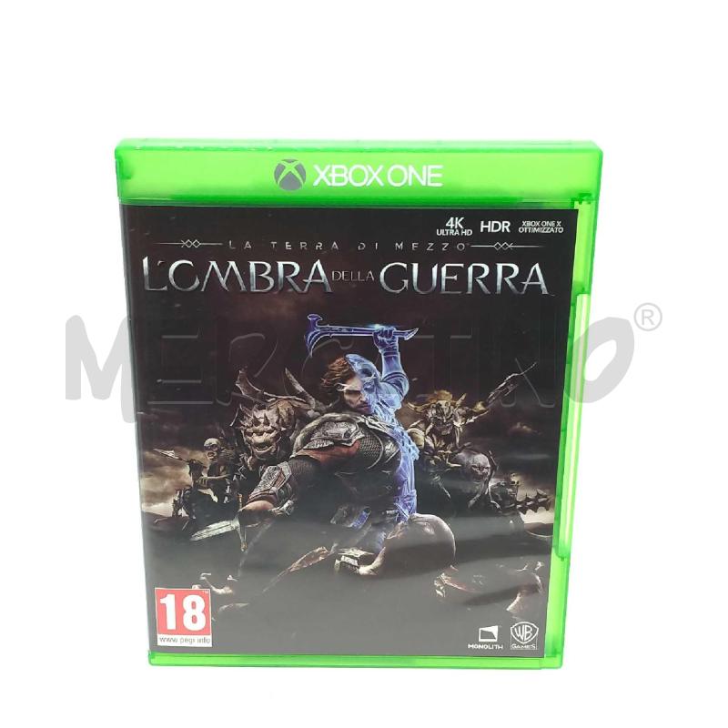 VIDEO GIOCO XBOX ONE L'OMBRA DELLA GUERRA LA TERRA DI MEZZO | Mercatino dell'Usato Moncalieri bengasi 1
