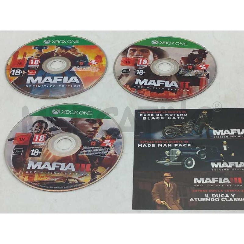VIDEO GIOCO XBOX ONE MAFIA TRILOGY  | Mercatino dell'Usato Moncalieri bengasi 5