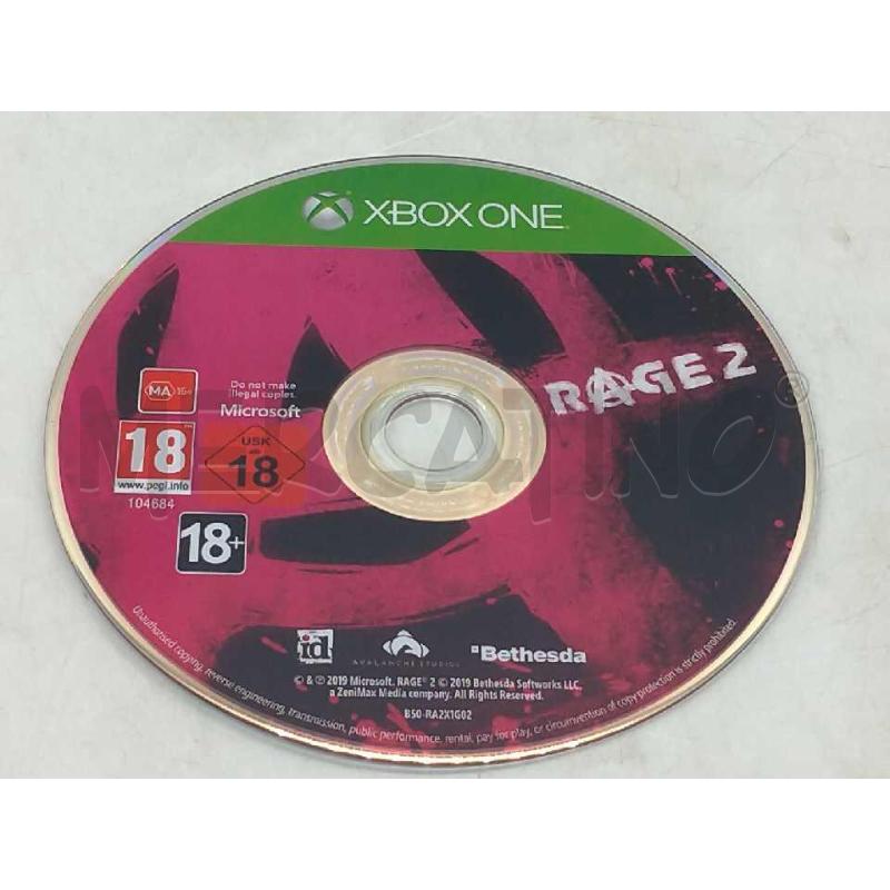 VIDEO GIOCO XBOX ONE RAGE 2  | Mercatino dell'Usato Moncalieri bengasi 4
