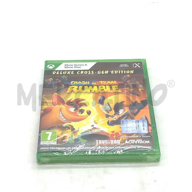 VIDEO GIOCO XBOX ONE SERIES X CRASH TEAM RUMBLE SIGILLATO | Mercatino dell'Usato Moncalieri bengasi 1