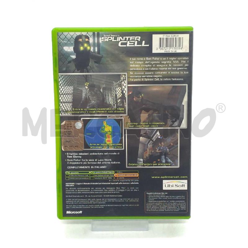 VIDEO GIOCO XBOX  TOM CLANCY'S SPLINTER CELL | Mercatino dell'Usato Moncalieri bengasi 2