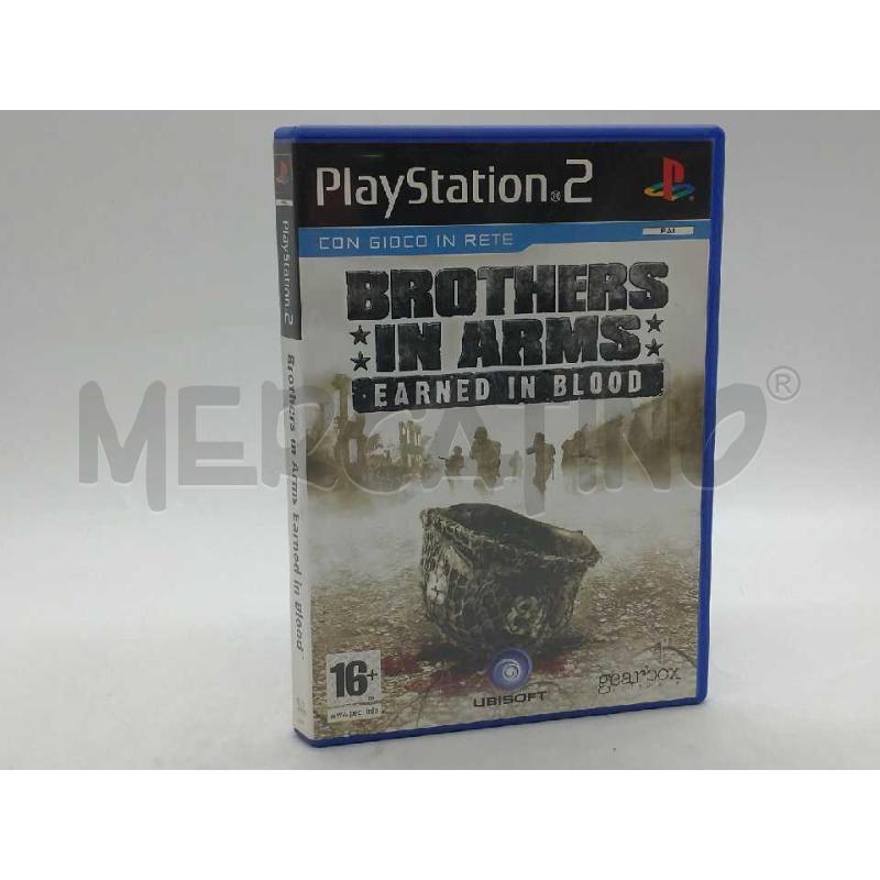 VIDEO GIROCO SONY PS2 BROTHERS IN ARMS EARNED IN BLOOD | Mercatino dell'Usato Moncalieri bengasi 1