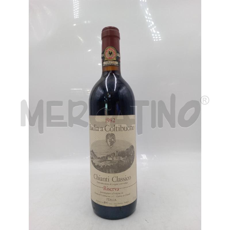 VINO 1982 CHIANTI CLASSICO BADIA A COLTIBUONO RISERVA | Mercatino dell'Usato Moncalieri bengasi 1