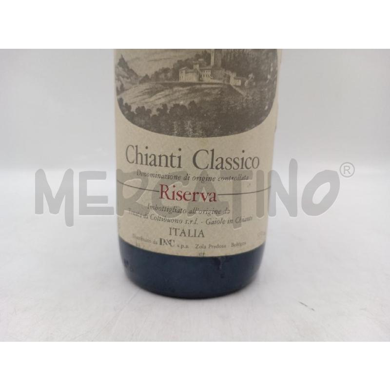VINO 1982 CHIANTI CLASSICO BADIA A COLTIBUONO RISERVA | Mercatino dell'Usato Moncalieri bengasi 2