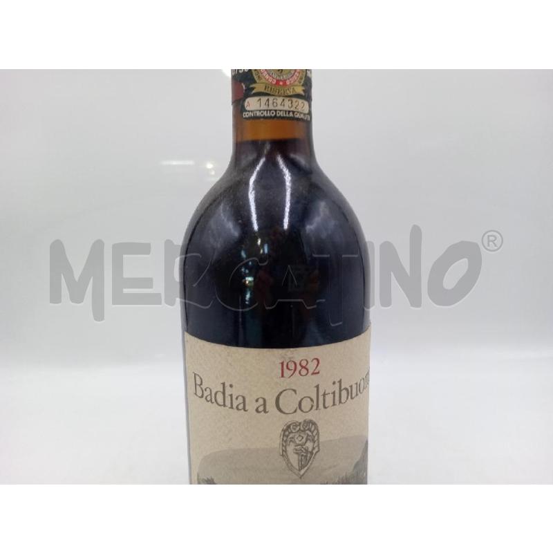 VINO 1982 CHIANTI CLASSICO BADIA A COLTIBUONO RISERVA | Mercatino dell'Usato Moncalieri bengasi 5