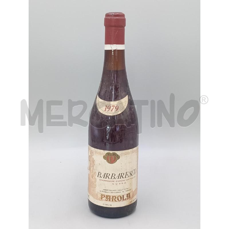 VINO BARBARESCO PAROLA 1979 | Mercatino dell'Usato Moncalieri bengasi 1