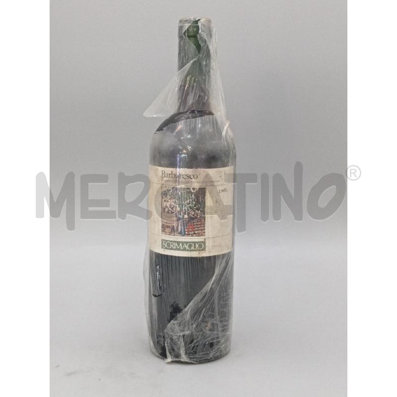 VINO BARBARESCO SCRIMAGLIO 1991 | Mercatino dell'Usato Moncalieri bengasi 1
