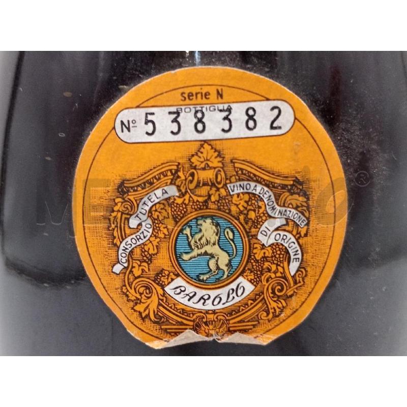 VINO BAROLO CORDERO DI MONTEZEMOLO 1977  | Mercatino dell'Usato Moncalieri bengasi 3