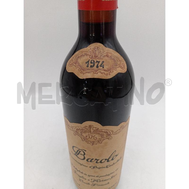 VINO BAROLO DOCG SCAGLIA E MARMO 1974   | Mercatino dell'Usato Moncalieri bengasi 3
