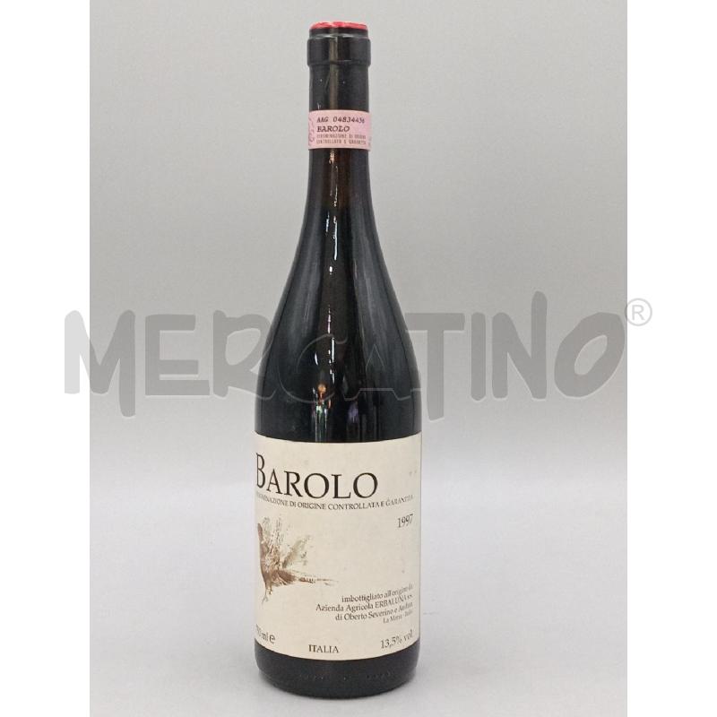 VINO BAROLO ERBALUNA 1997  | Mercatino dell'Usato Moncalieri bengasi 1