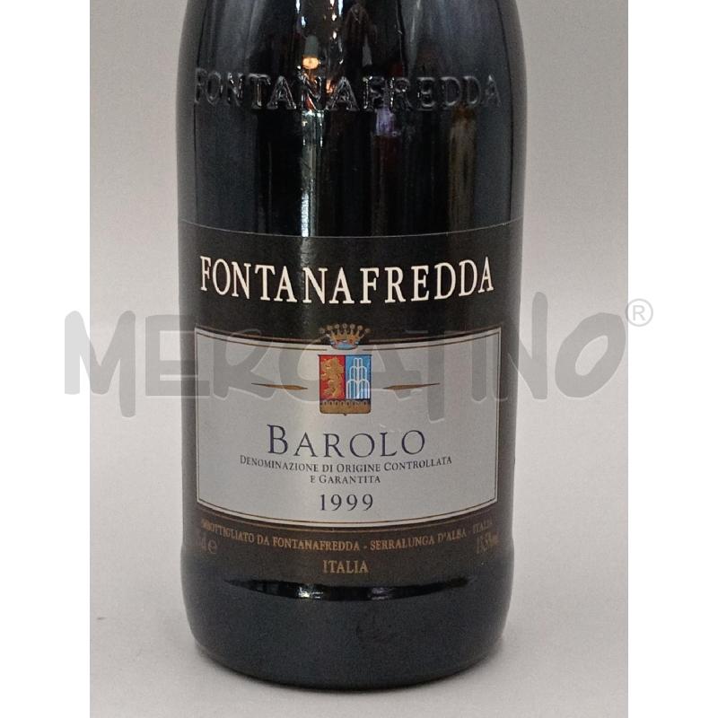 VINO BAROLO FONTANAFREDDA 1999 | Mercatino dell'Usato Moncalieri bengasi 2