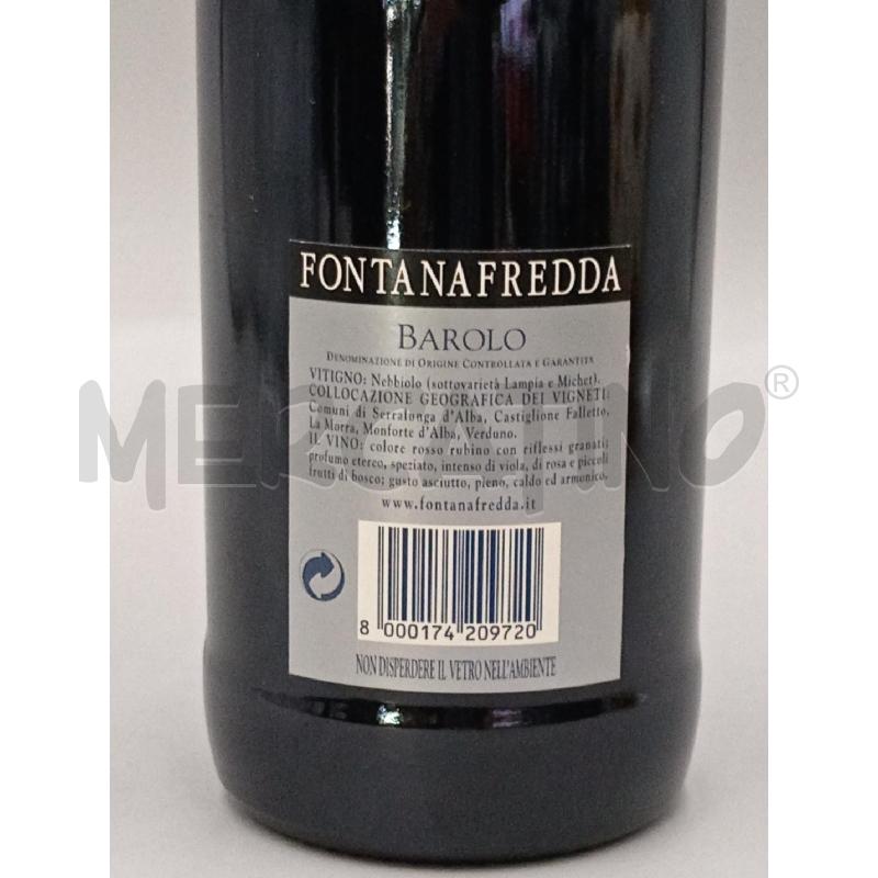 VINO BAROLO FONTANAFREDDA 1999 | Mercatino dell'Usato Moncalieri bengasi 3
