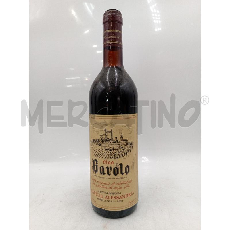 VINO BAROLO FRATELLI ALESSANDRIA  | Mercatino dell'Usato Moncalieri bengasi 1