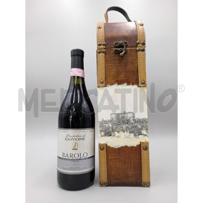 VINO BAROLO GOVONE 2006 CON BOX REGALO LEGNO  | Mercatino dell'Usato Moncalieri bengasi 1