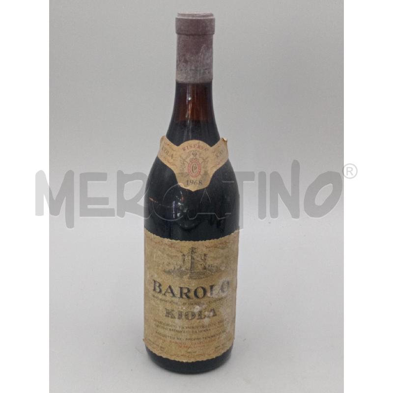 VINO BAROLO KIOLA 1968 | Mercatino dell'Usato Moncalieri bengasi 1