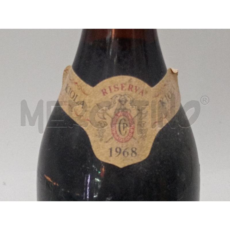 VINO BAROLO KIOLA 1968 | Mercatino dell'Usato Moncalieri bengasi 3