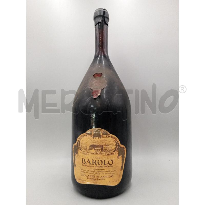 VINO BAROLO PODERI SCANAVINO ZOCCOLAIO 3.750 ML | Mercatino dell'Usato Moncalieri bengasi 1