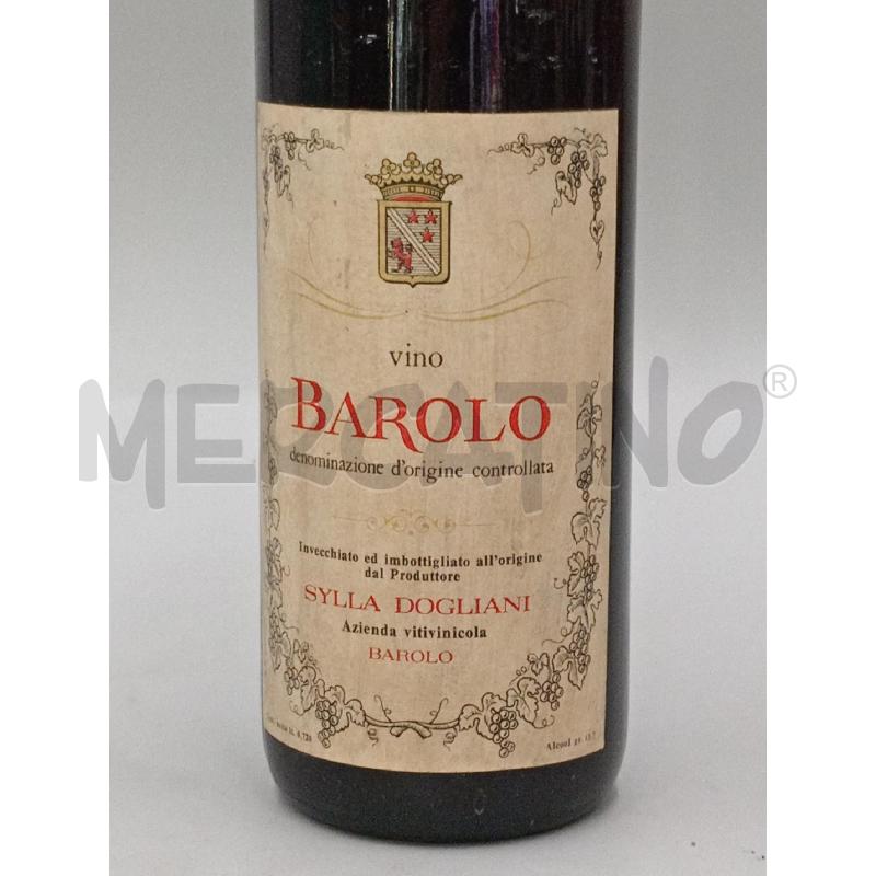 VINO BAROLO SYLLA DOGLIAN I 1971 | Mercatino dell'Usato Moncalieri bengasi 2