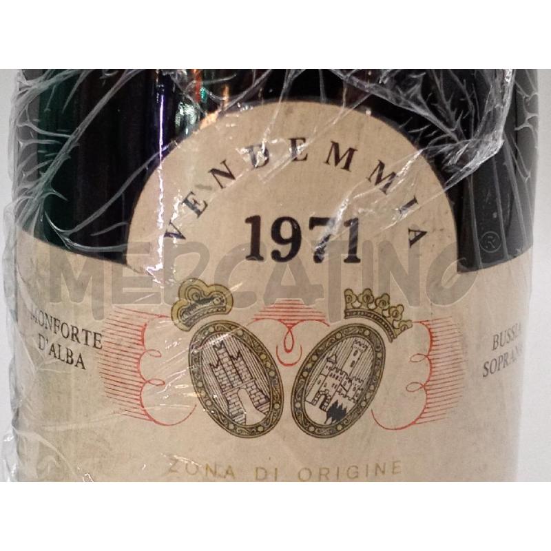 VINO BAROL GRANBUSSIA ALDO CONTERNO RISERVA SPECIALE 1971 | Mercatino dell'Usato Moncalieri bengasi 5