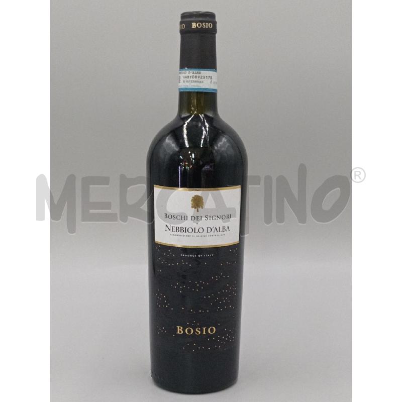 VINO BOSIO NEBBIOLO D’ALBA BOSCHI DEI SIGNORI 2021 | Mercatino dell'Usato Moncalieri bengasi 1