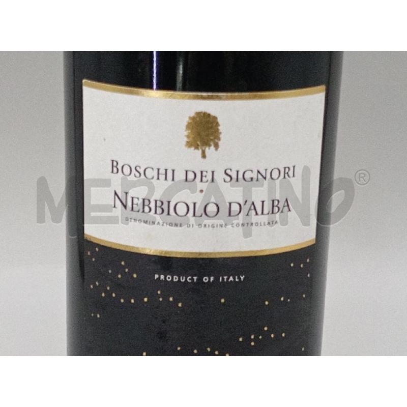 VINO BOSIO NEBBIOLO D’ALBA BOSCHI DEI SIGNORI 2021 | Mercatino dell'Usato Moncalieri bengasi 2