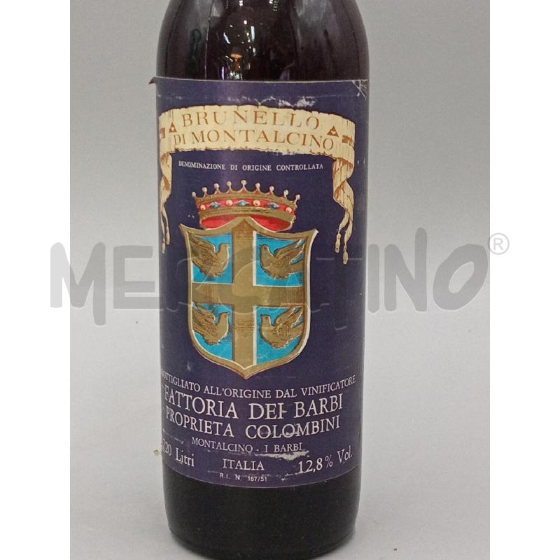VINO BRUNELLO DI MONTALCINO DOCG BARBI 1975 | Mercatino dell'Usato Moncalieri bengasi 2