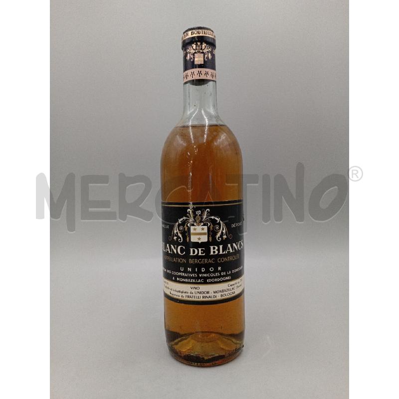 VINO DA ESPOSIZIONE BLANC DE BLANCS UNIDOR BERGERAC | Mercatino dell'Usato Moncalieri bengasi 1