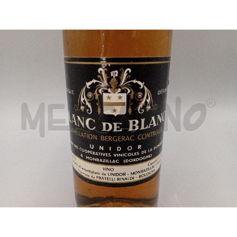 VINO DA ESPOSIZIONE BLANC DE BLANCS UNIDOR BERGERAC | Mercatino dell'Usato Moncalieri bengasi 2