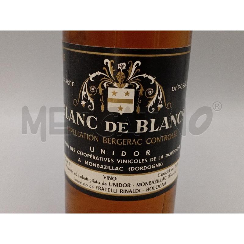VINO DA ESPOSIZIONE BLANC DE BLANCS UNIDOR BERGERAC 2 | Mercatino dell'Usato Moncalieri bengasi 3