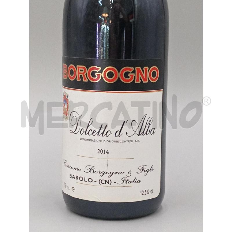 VINO DOLCETTO D'ALBA BORGOGNO 2014 B | Mercatino dell'Usato Moncalieri bengasi 2