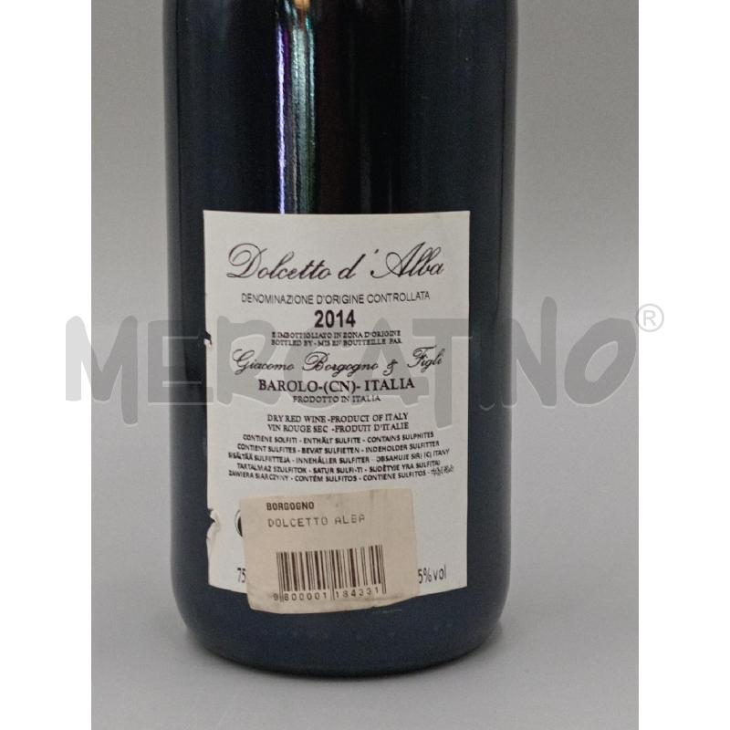 VINO DOLCETTO D'ALBA BORGOGNO 2014 B | Mercatino dell'Usato Moncalieri bengasi 5