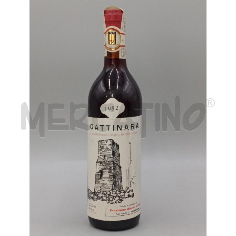 VINO GATTINARA FRANCHINO MARCO E FIGLIO 1982 | Mercatino dell'Usato Moncalieri bengasi 1