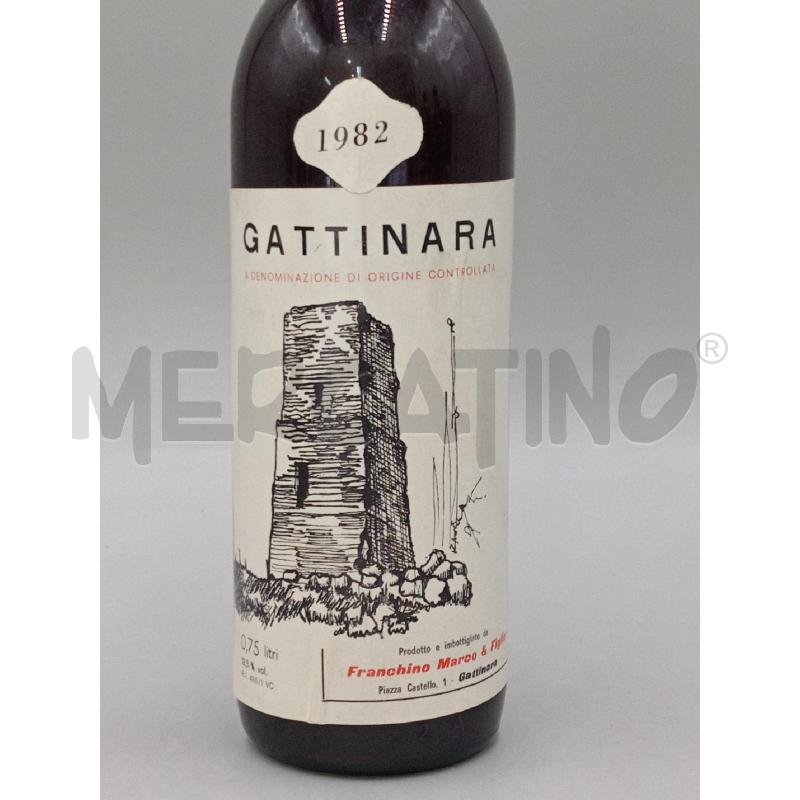 VINO GATTINARA FRANCHINO MARCO E FIGLIO 1982 | Mercatino dell'Usato Moncalieri bengasi 2